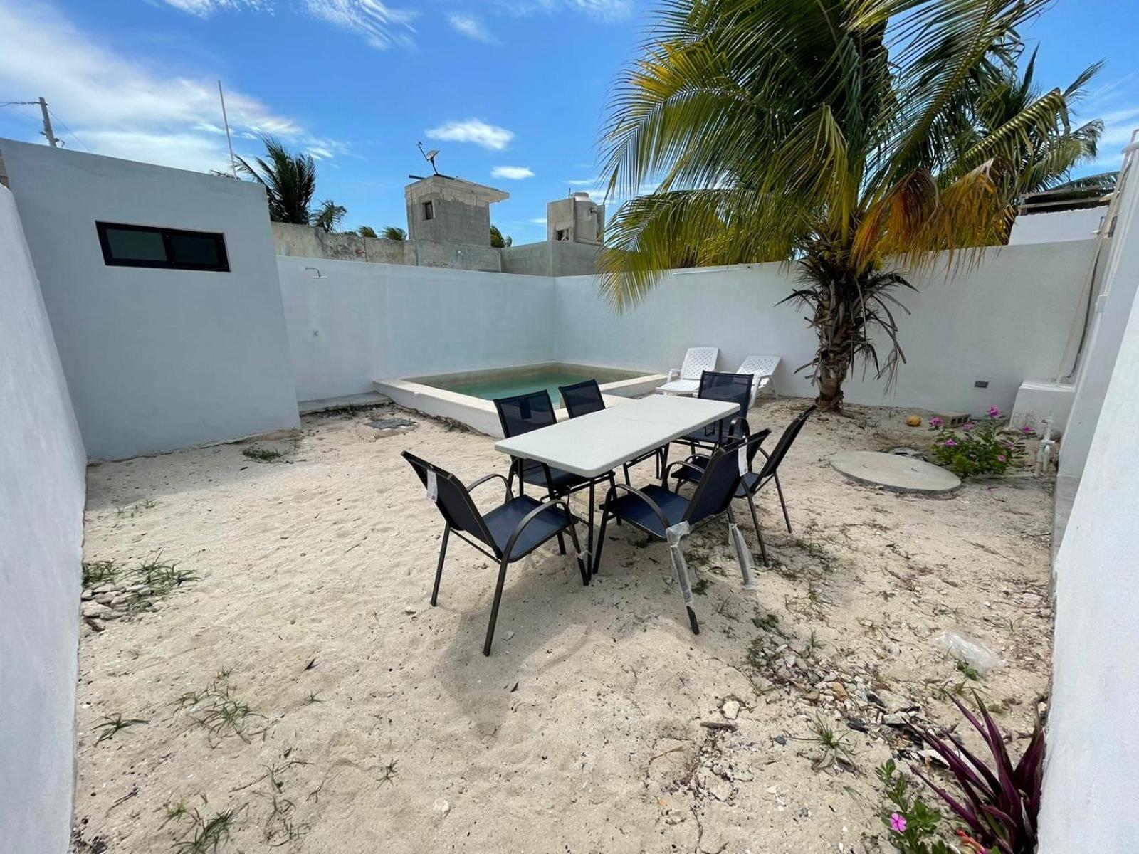 Casa Con Piscina En Chixchulub A 100 M De La Playa Villa Pueblo Pueblo Chicxulub Exterior photo