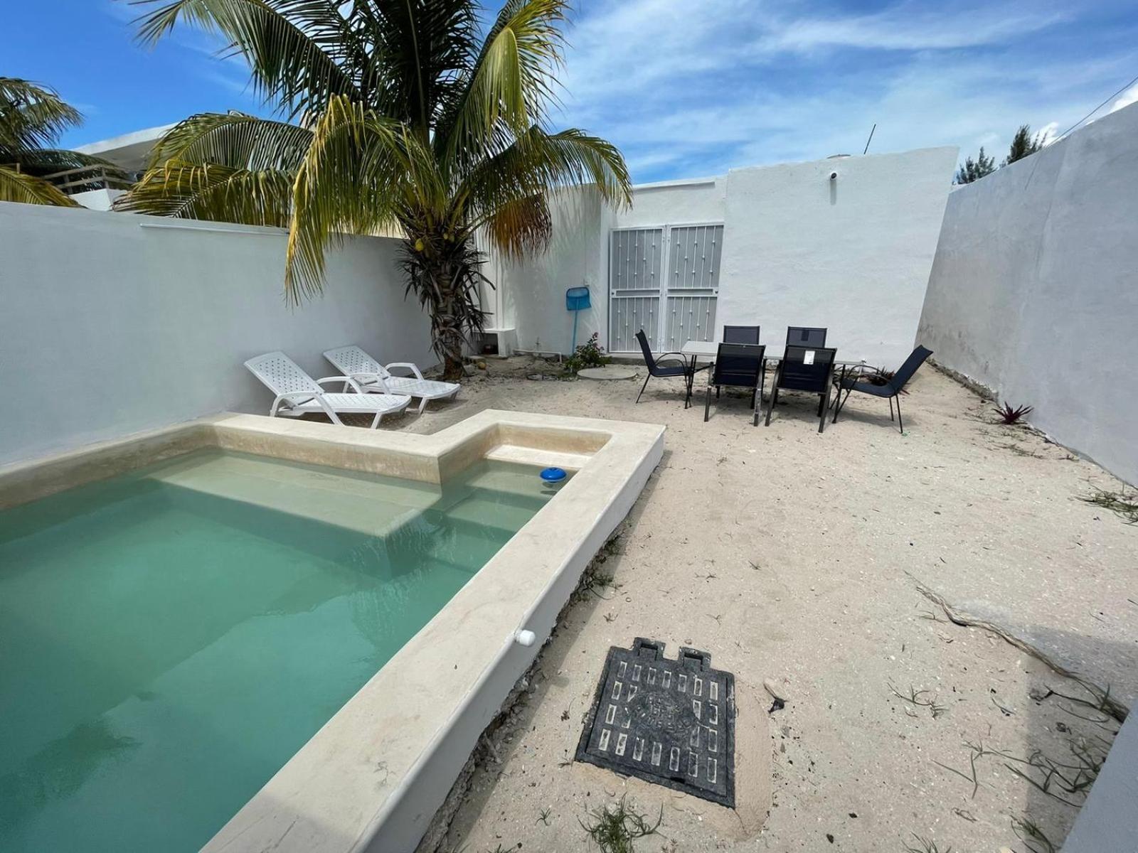 Casa Con Piscina En Chixchulub A 100 M De La Playa Villa Pueblo Pueblo Chicxulub Exterior photo