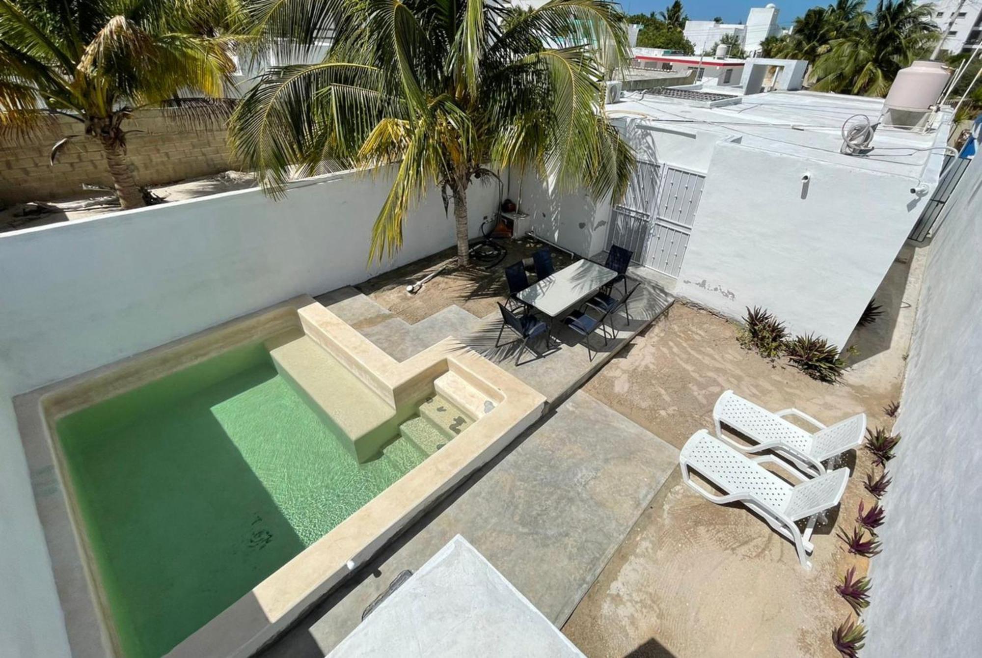 Casa Con Piscina En Chixchulub A 100 M De La Playa Villa Pueblo Pueblo Chicxulub Exterior photo